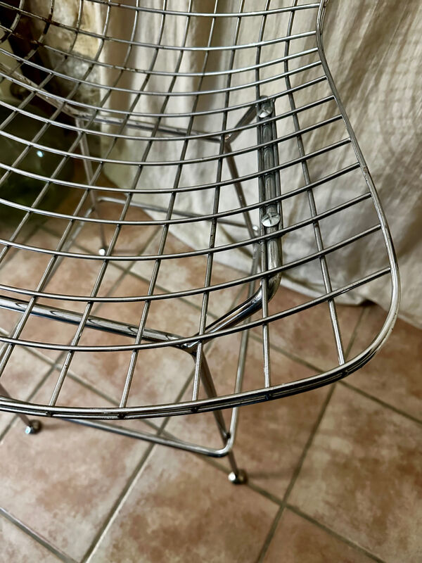 Chaise haute Harry Bertoia