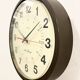 Vintage Brown Bakelite Wall Clock from Seth Thomas, 1980s