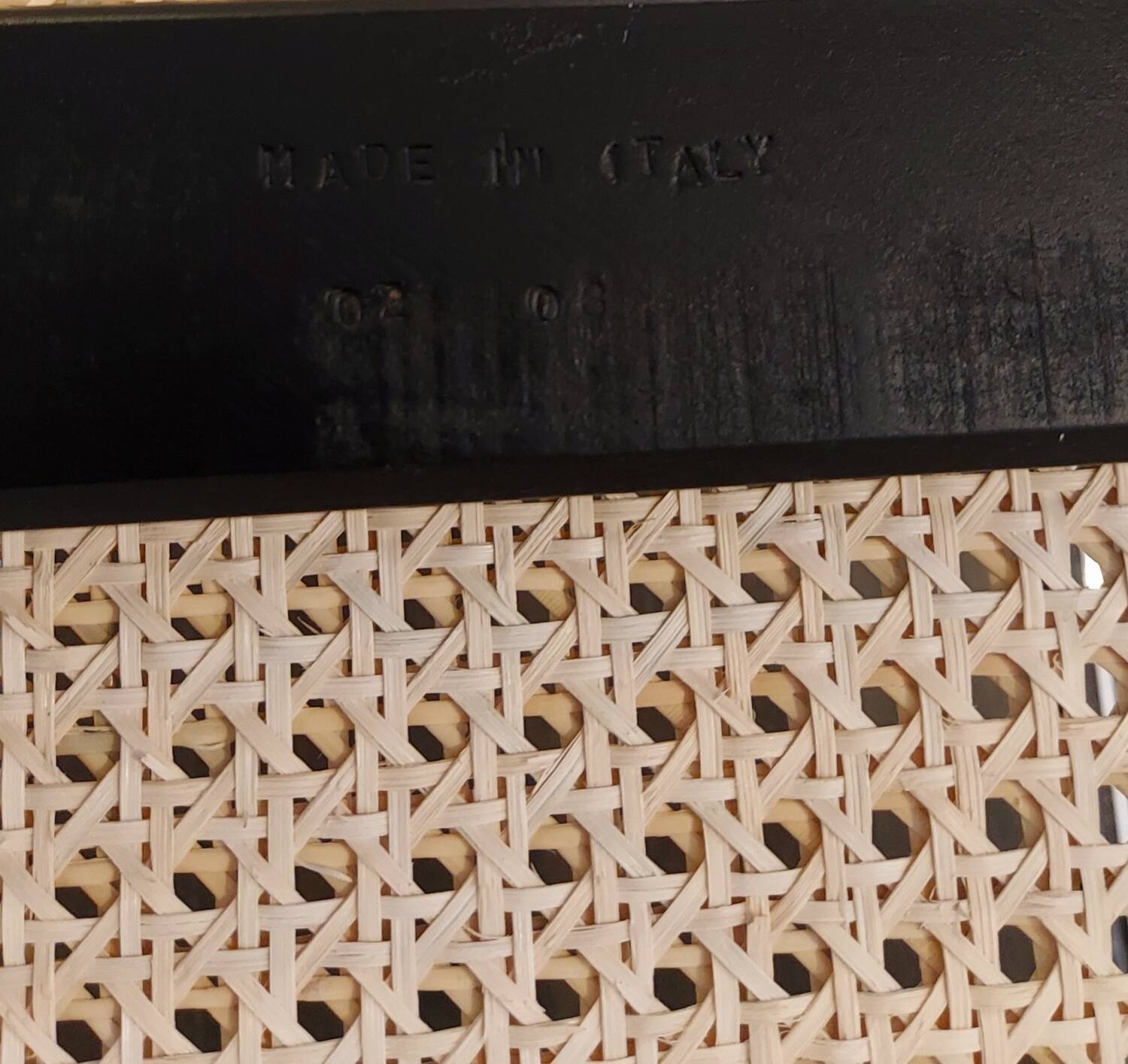 Cesca B32 vintage chair by Marcel Breuer - black - Made in Italy