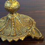 Menorah Hanukkah Brass Chandelier by Tamar