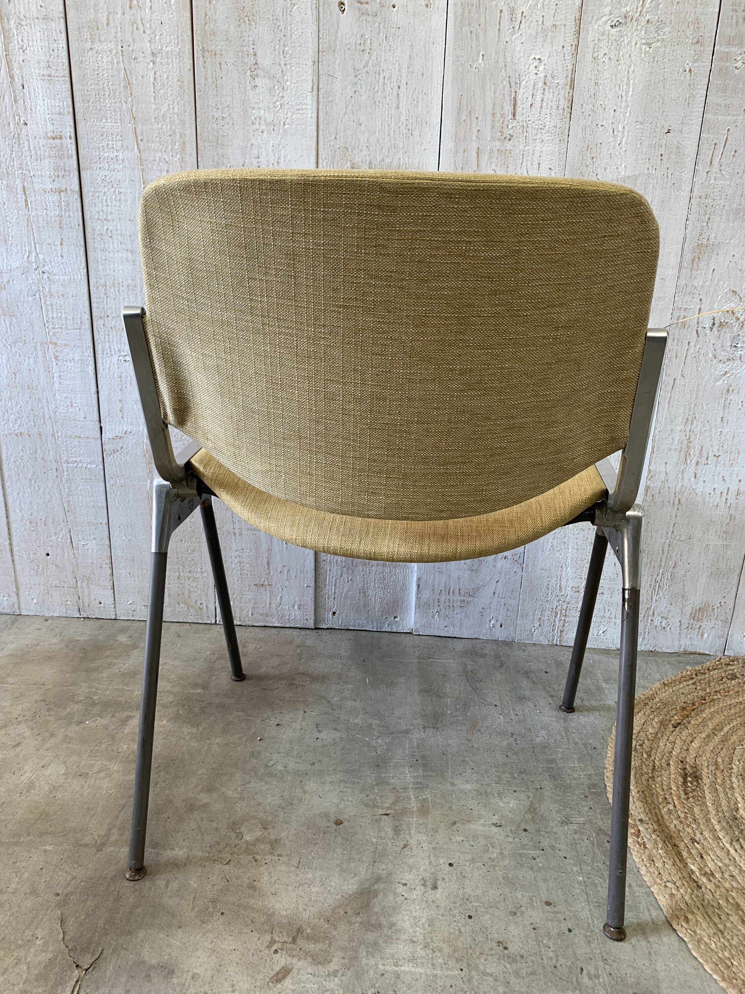 Series of 4 chairs by Piretti Giancarlo, Castelli