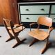 2 chaises enfant Casala - bois & métal