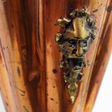 Umbrella stand in copper and brass