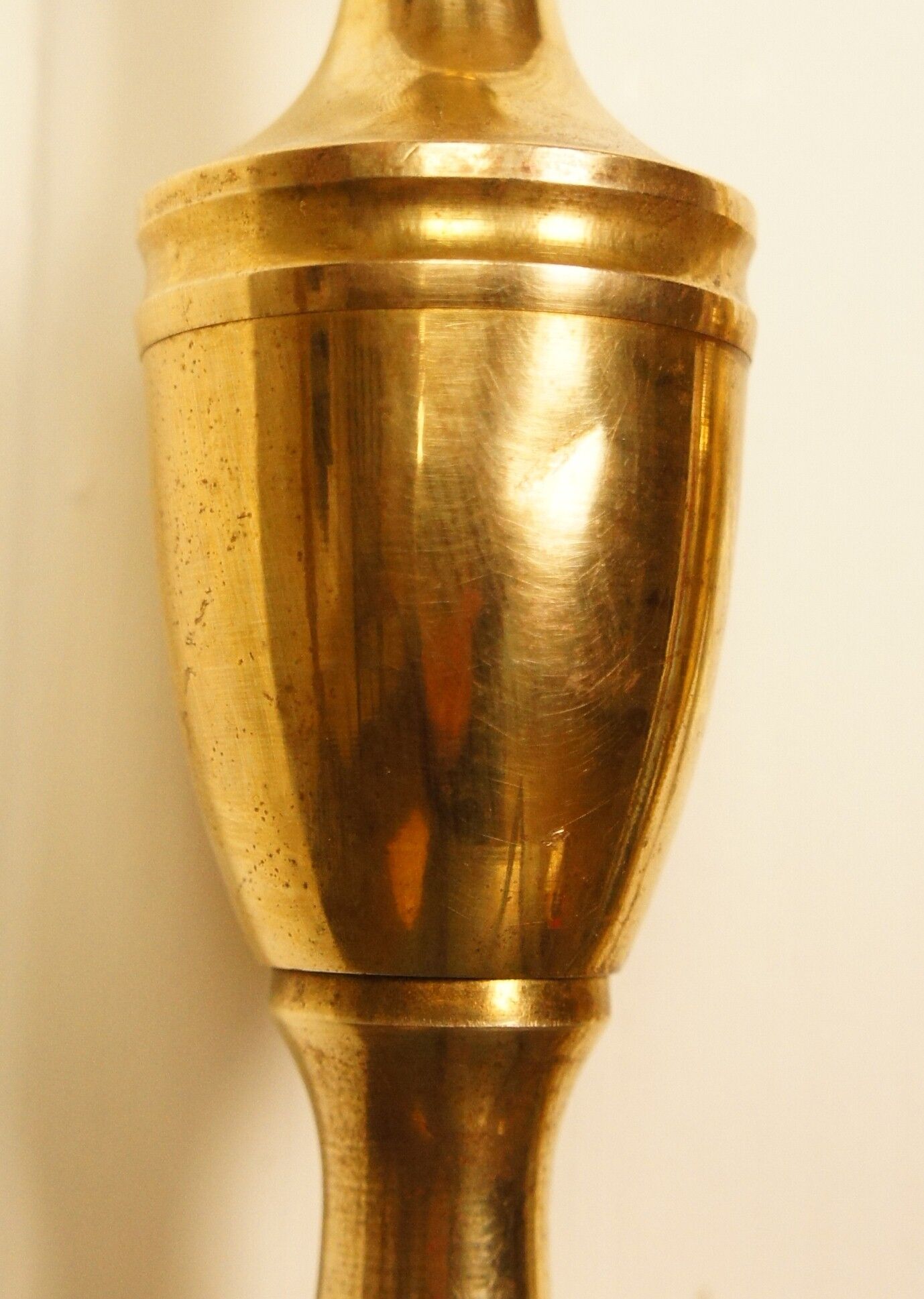 Pair of gilded metal channels