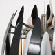 1980s “Jaws” Hanging lamp by Frandsen, Denmark