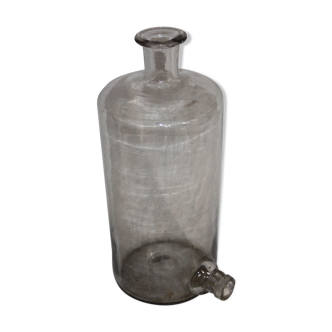Old jar, glass bottle, pharmacy nineteenth.