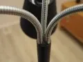 Danish floor lamp with three adjustable arms, metal construction, 2000s