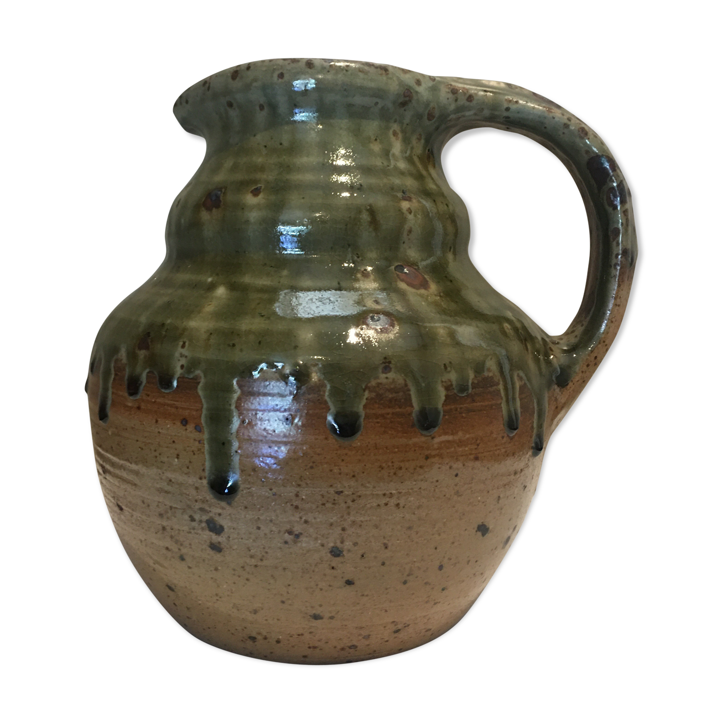 Fontgombault monastic sandstone pitcher