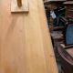 Louis Philippe vintage renovated sideboard in cherry wood.