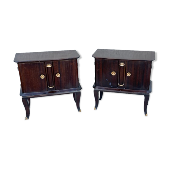 Pair of Art Deco bedside tables