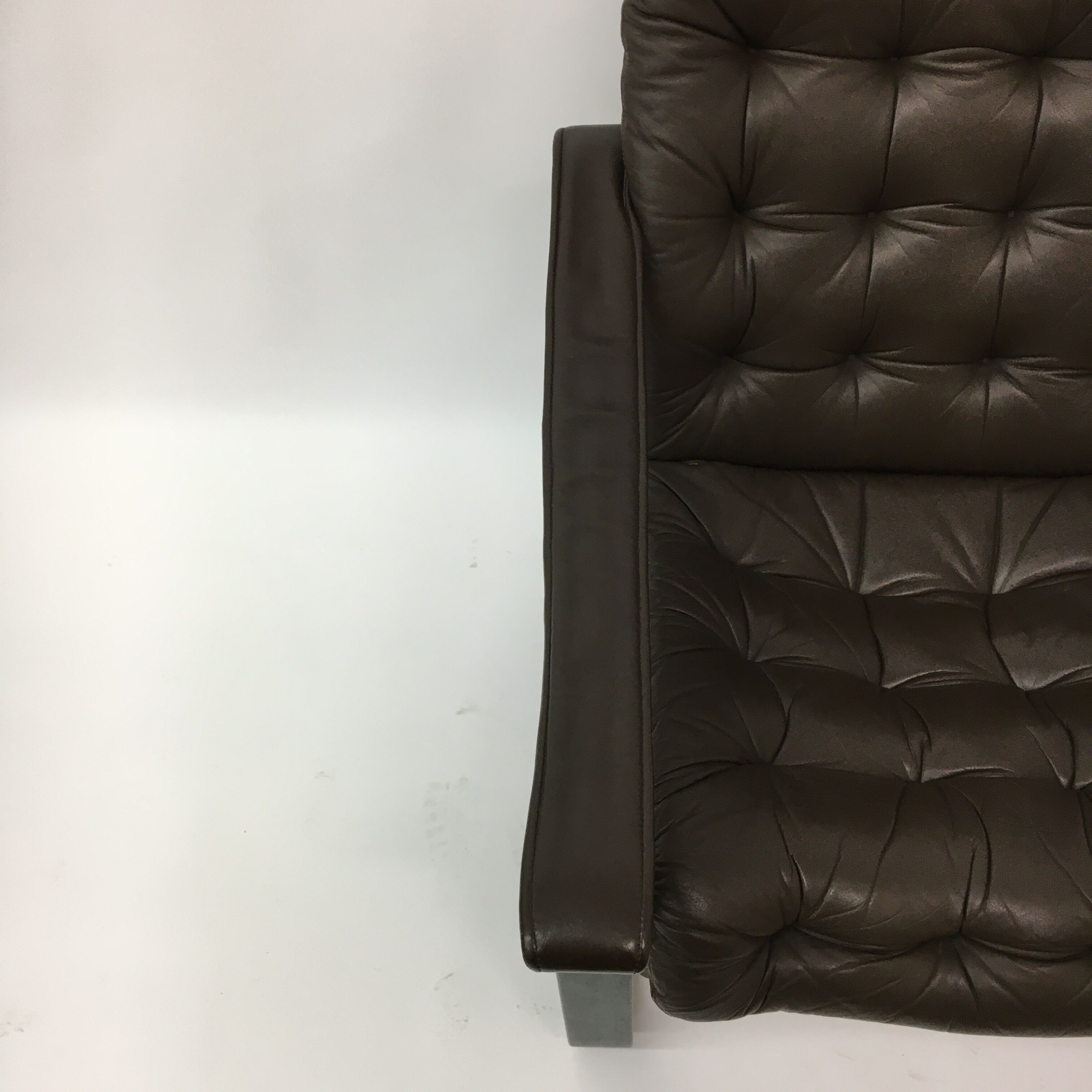 Mid-century safari lounge chair design by Oy Bj Dahlqvist ab, Finland, 1970s