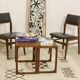 Scandinavian nesting tables rn teak year 60. Ref twiny.