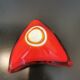 Spanish opaline red glass cup