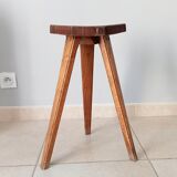 Vintage tripod stool 70s