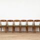 Set of 6 teak chairs by Niels O. Møller – 1960