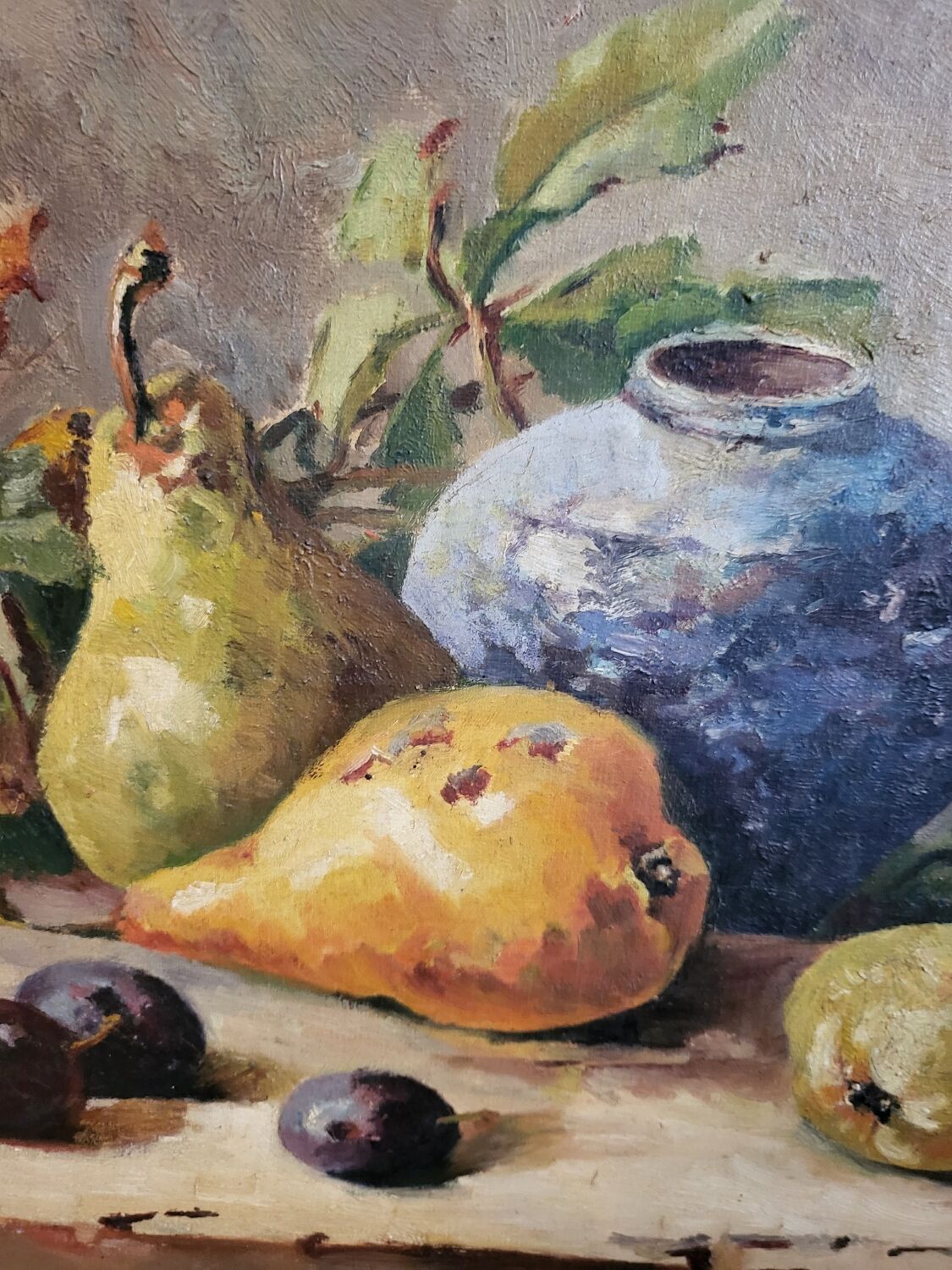 Oil on canvas still life
