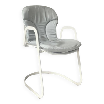 Fauteuil de salle à manger Cidue de Willy Rizzo, Italie, années 1970