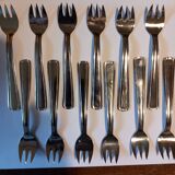 12 fourchettes à huîtres vintage