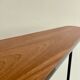 Paire de consoles hautes vintage
