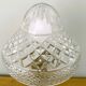 Cut glass lamp dating from the 1930s