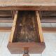 Farm table in walnut