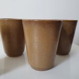 4 tasses à café grès Digoin