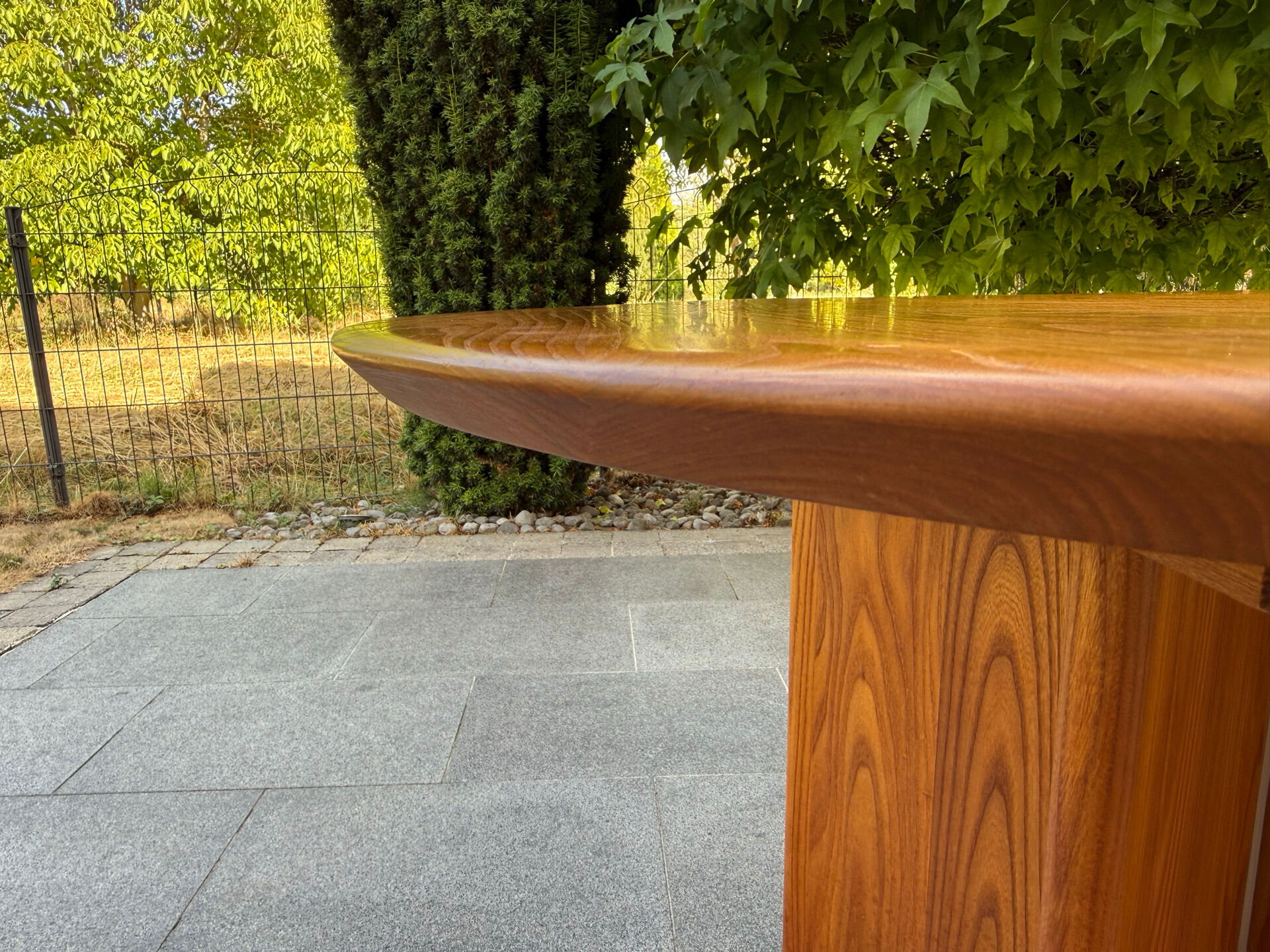 Scandinavian extendable dining table 1970