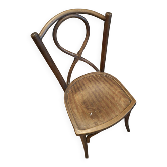 Chaise bistrot authentique - Héritière Thonet - Bois courbé