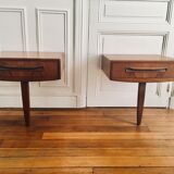 Paire de tables de chevet vintage g plan