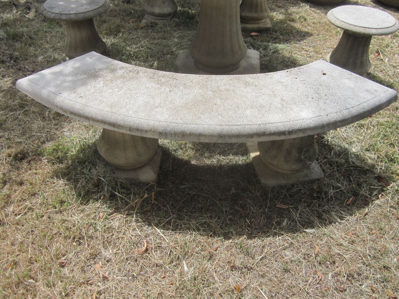 Reconstituted Stone garden set