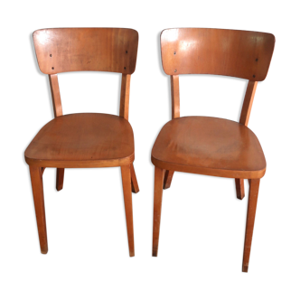 Lot de 2 chaises bistrot Thonet