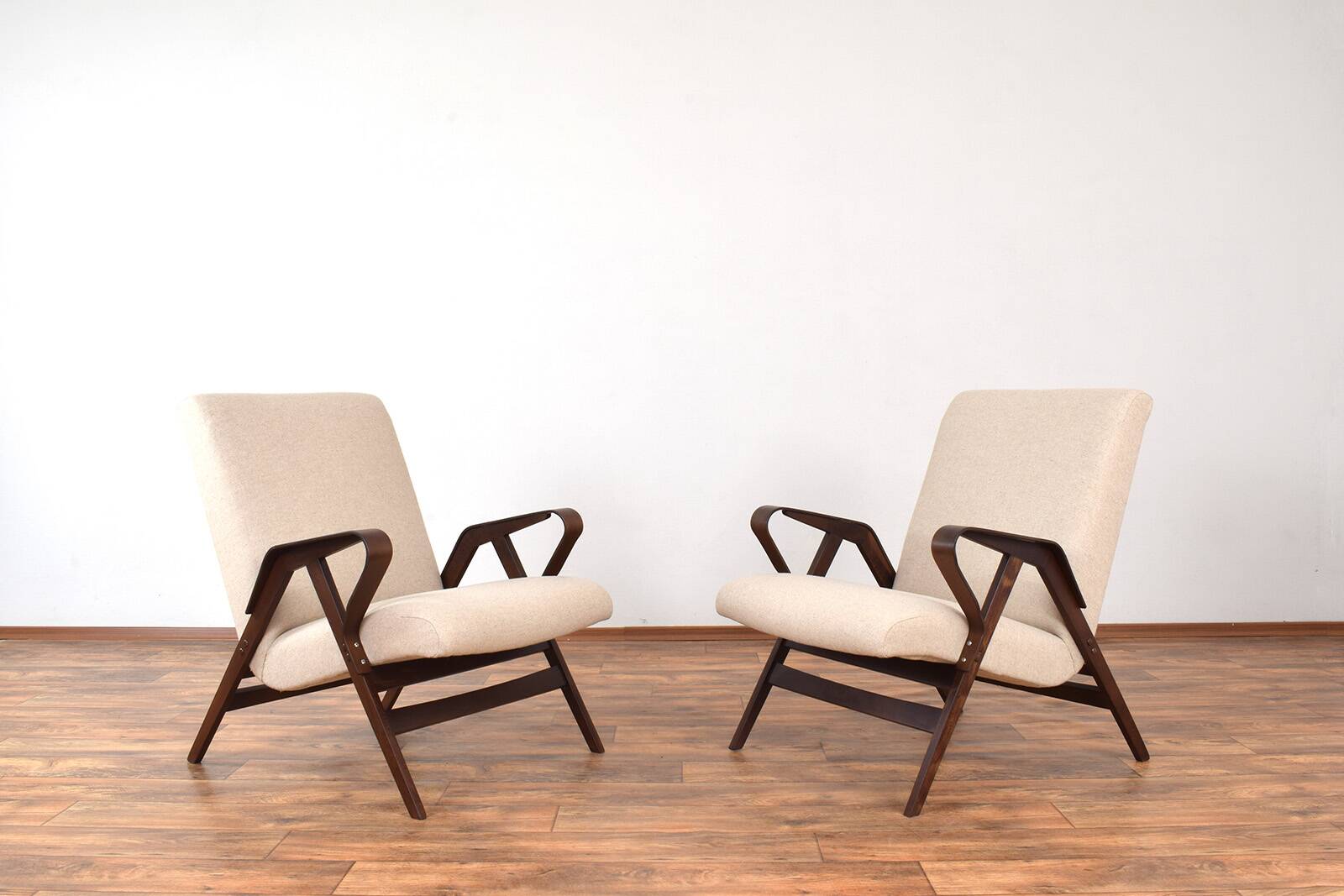 Mid-Century Lounge Chairs by František Jirák for Tatra, 1960s, Set of 2