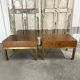 Pair of bedside tables serving as end tables by Guy Lefèvre for Maison JANSEN 1970s