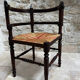 Fireplace armchair