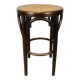 Cane and bentwood bistro stool