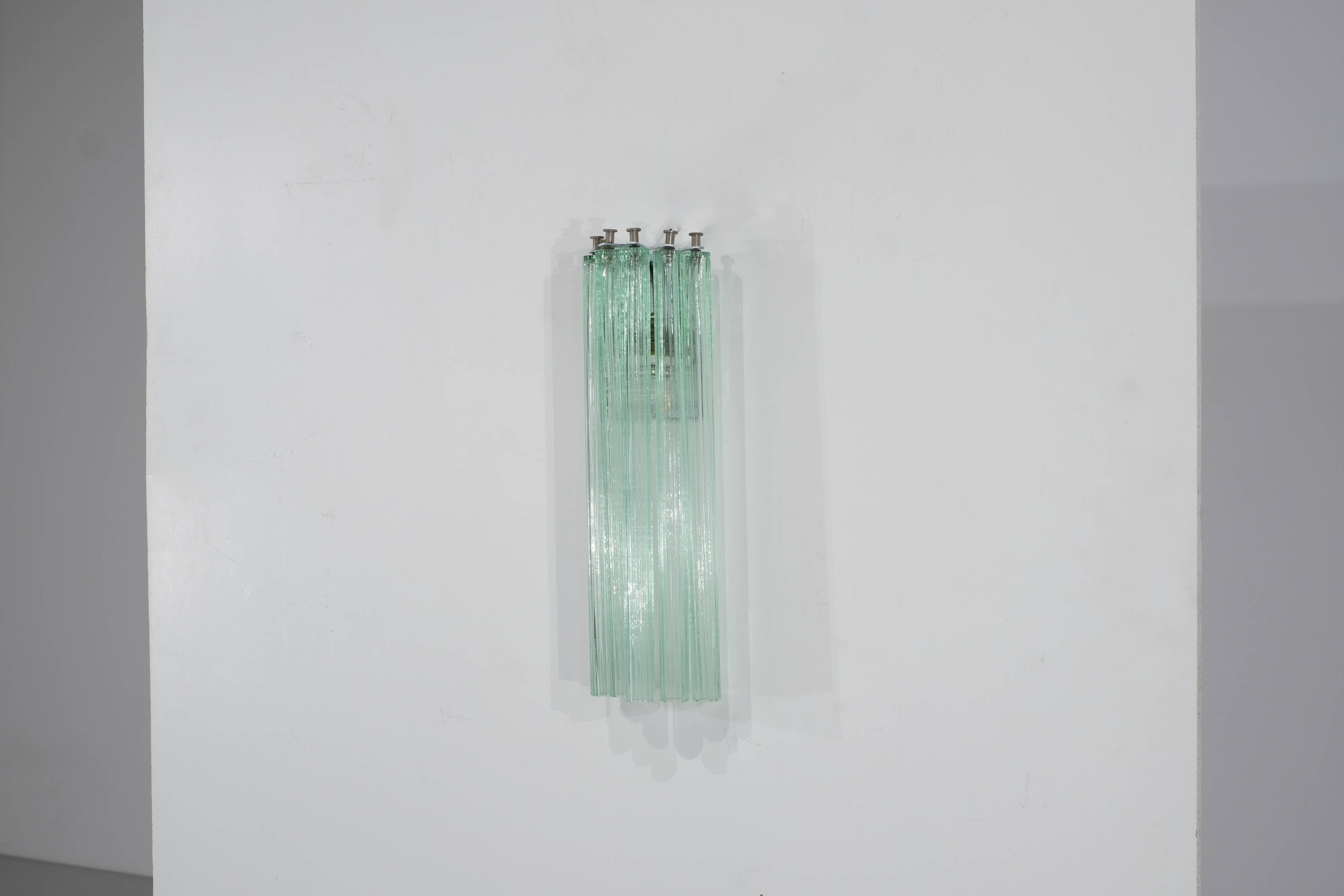 Murano glass wall light, Italy, 1960s.