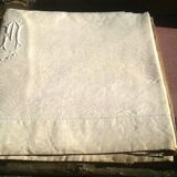 Old sheet "with monogram"