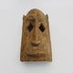 Old Dogon mask from Mali in wood. African mask from the 50s