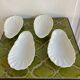 Antique porcelain cups scallops