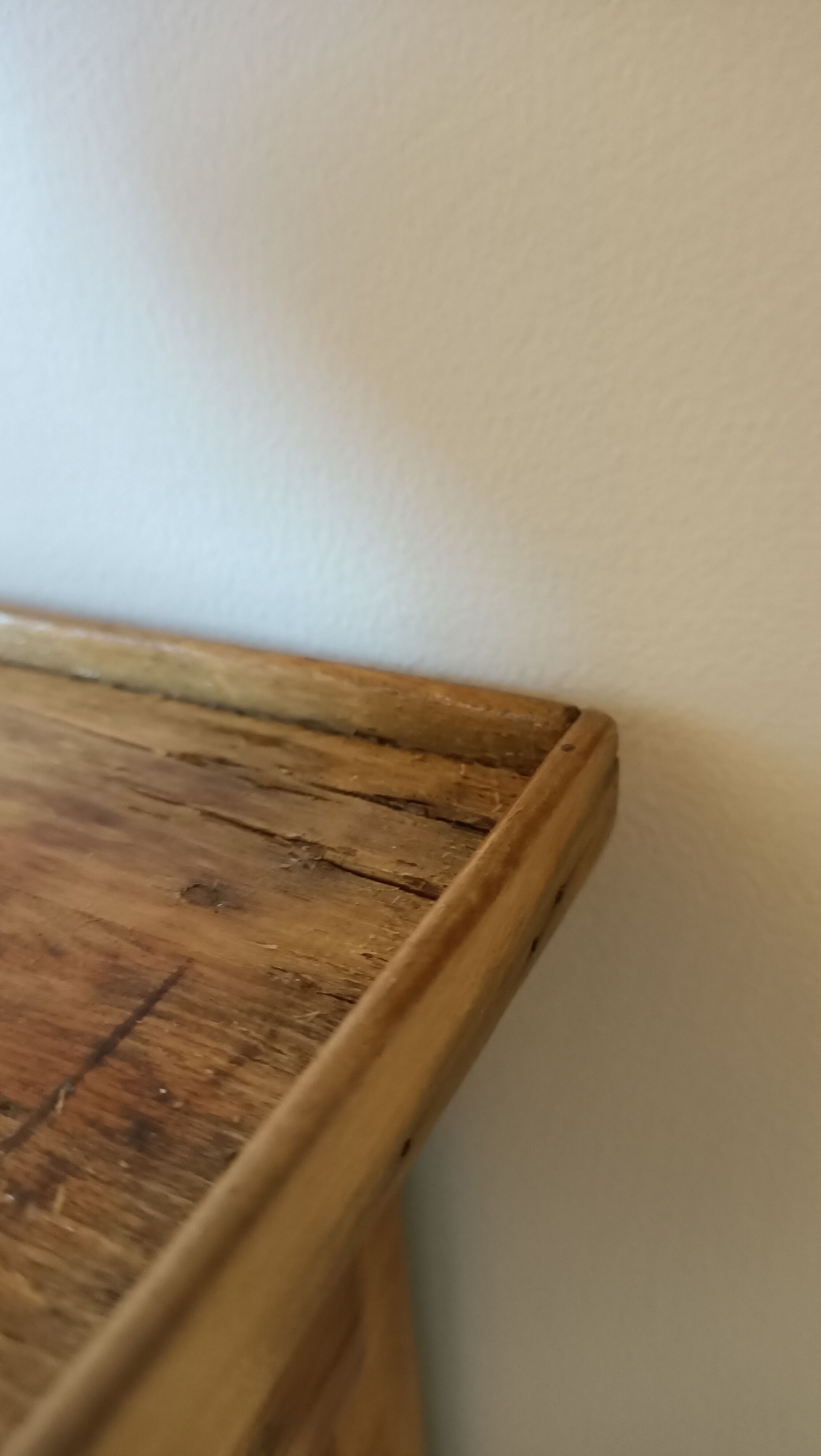 Bedside table with secret drawer