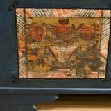 Painted Pine Chest, Eastern Europe – Late 19th Century