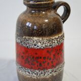 Vintage Fat Lava Germany ceramic vase