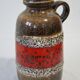 Vintage Fat Lava Germany ceramic vase