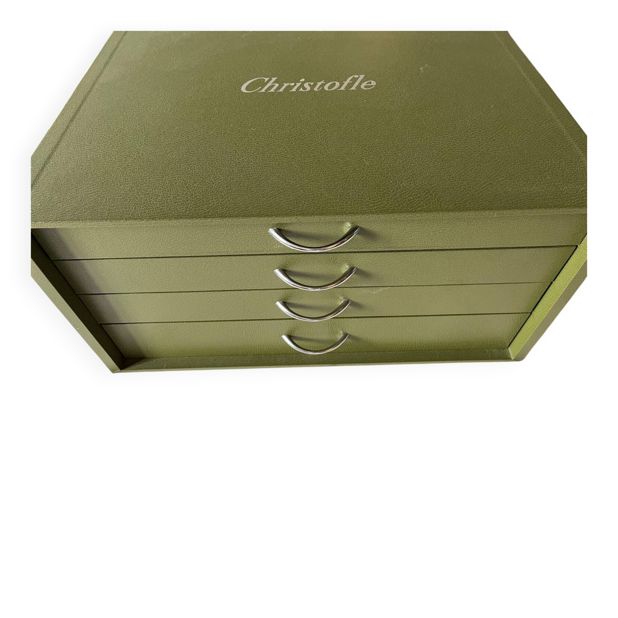 Christofle cutlery set of 179 pieces with its case.