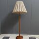 Lampe de sol Domus Teck 1960, avec étiquette d'origine !