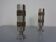 Brutalist German Vases in Stainless Steel, 1960s, Set of 2