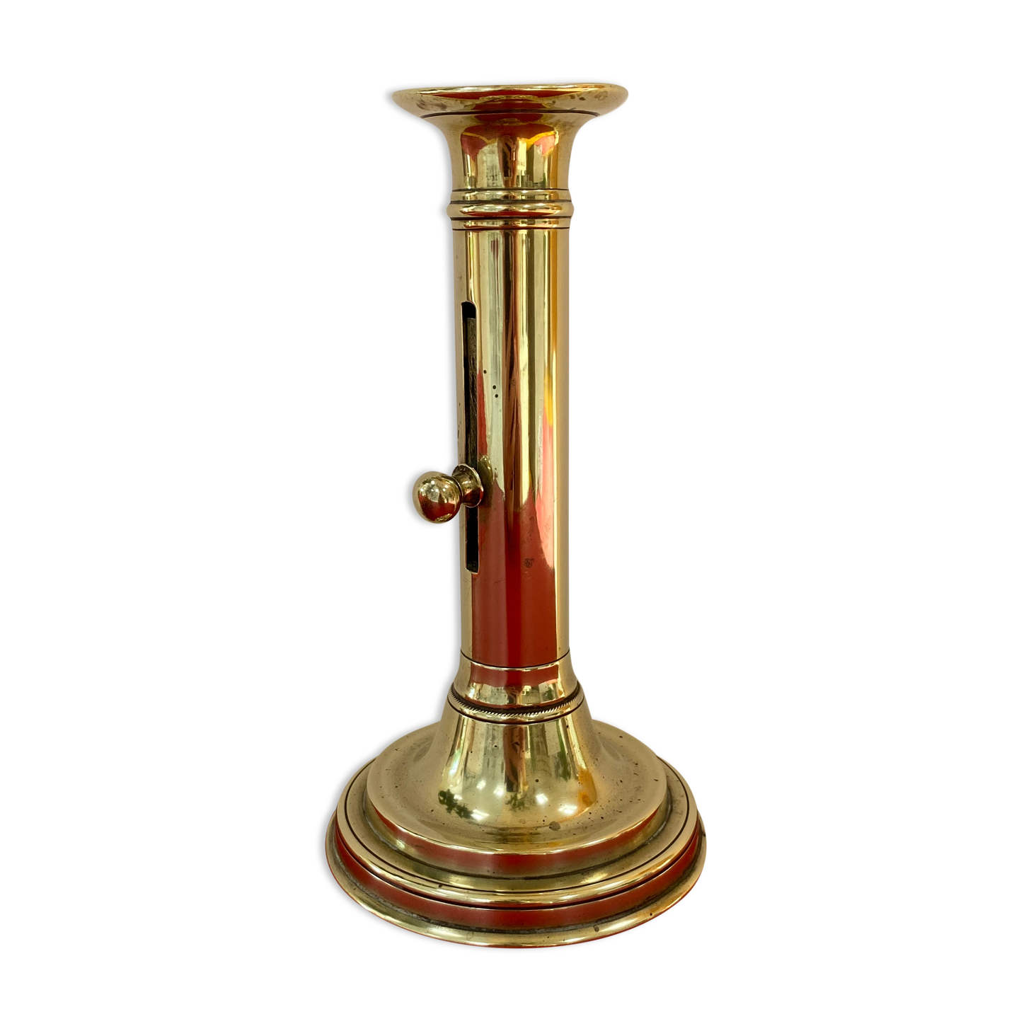 Brass candlestick candle holder