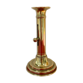 Bougeoir chandelier en laiton