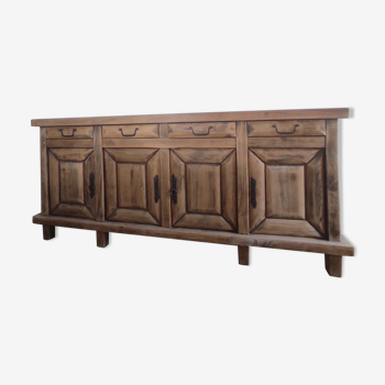 Solid wood sideboard