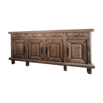 Solid wood sideboard